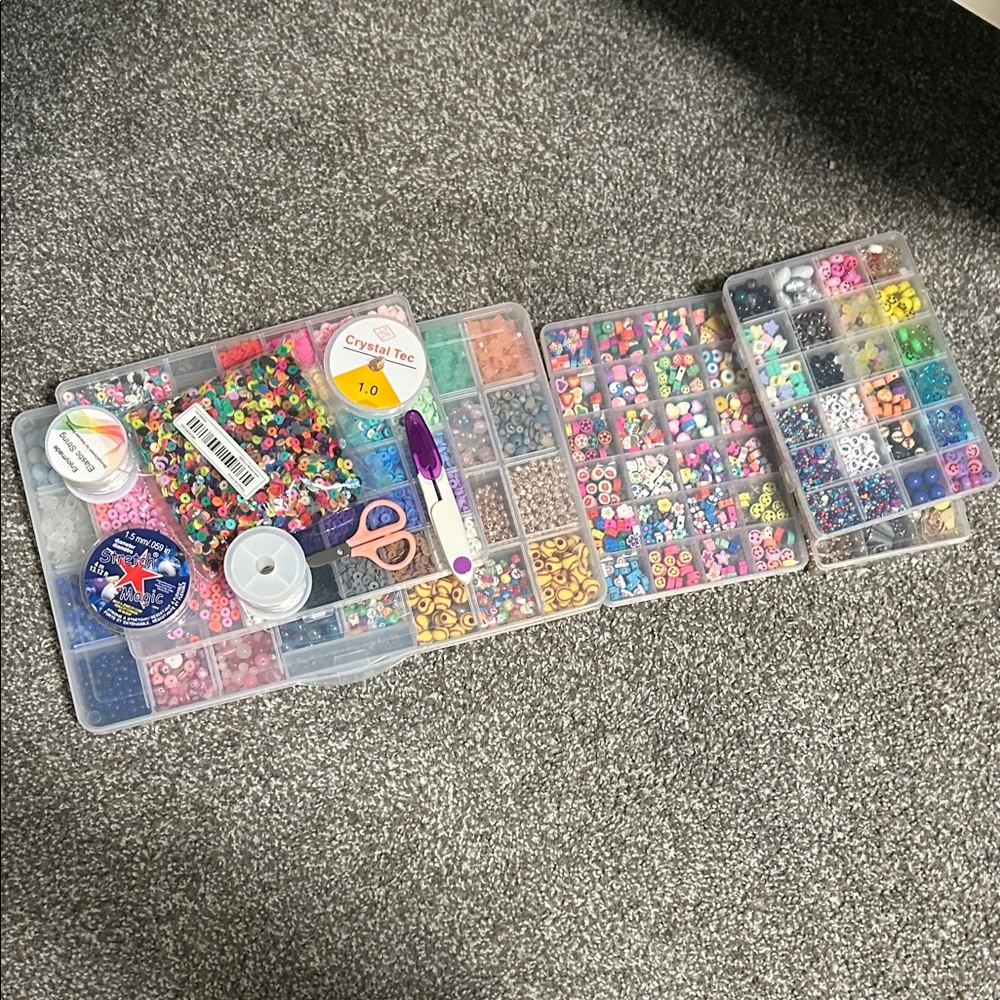 1 GALLON SIZE BAG OF ANY BEADS THAT CAN FIT!